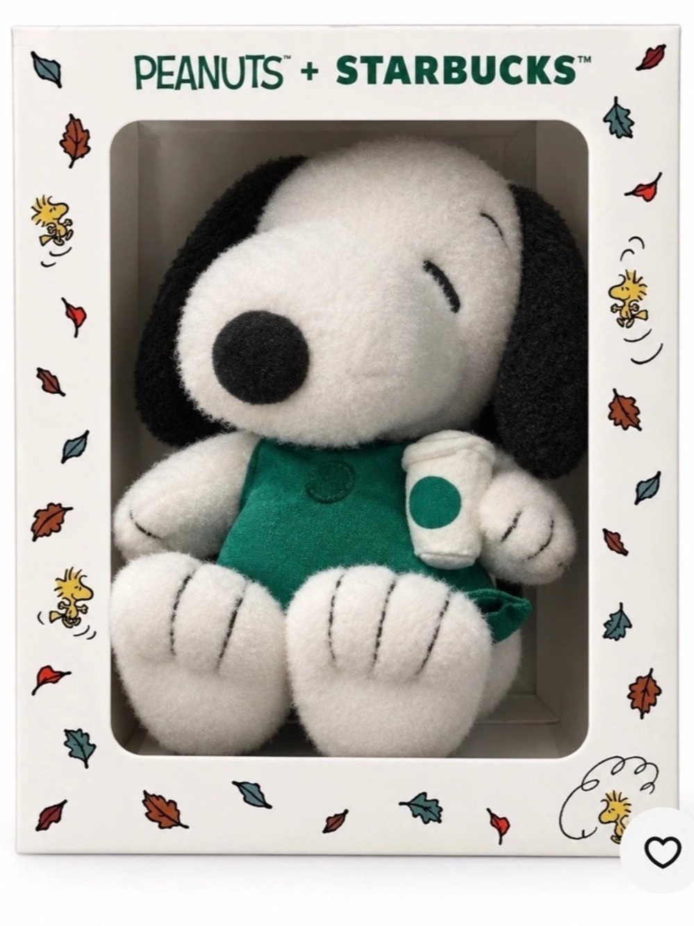 Peanuts + Starbucks Snoopy plush Snoopy Plush NEW